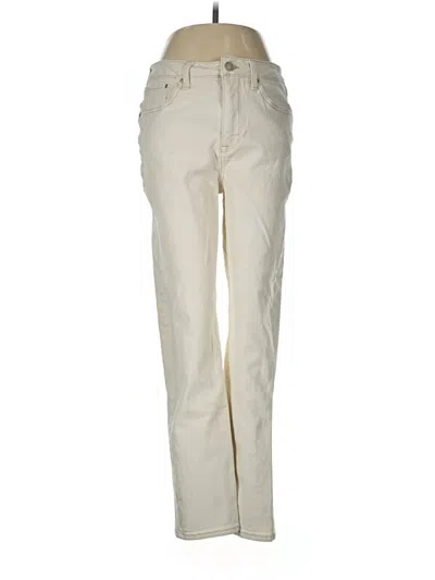 Pre-owned Seven7 Jeans In Ivory