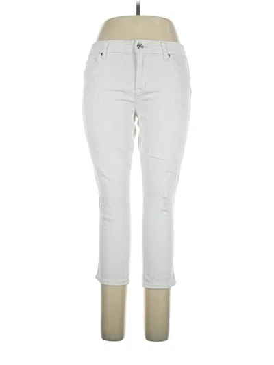 Pre-owned Seven7 Jeans In Ivory