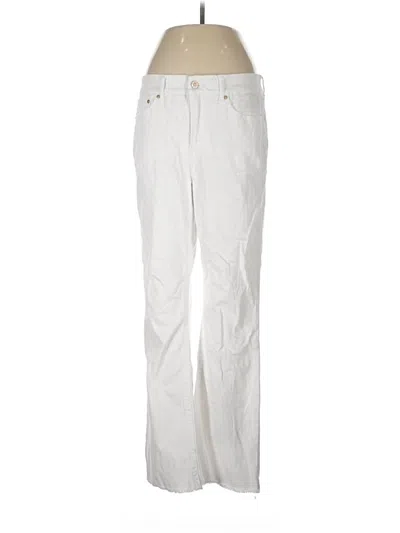Pre-owned Seven7 Jeans In Ivory