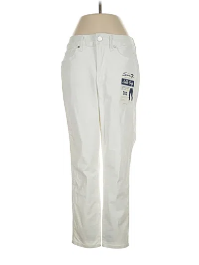 Pre-owned Seven7 Jeans In White