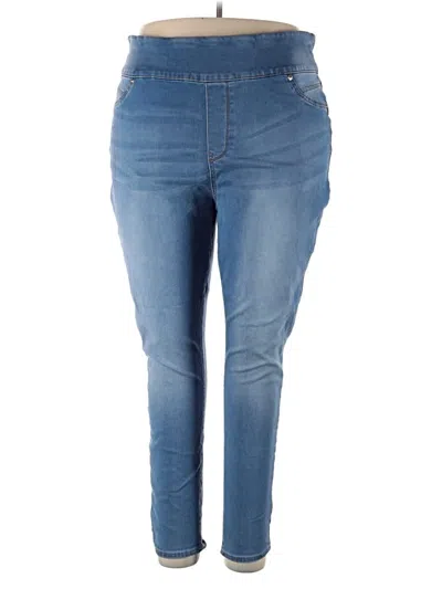 Pre-owned Seven7 Jeggings In Blue