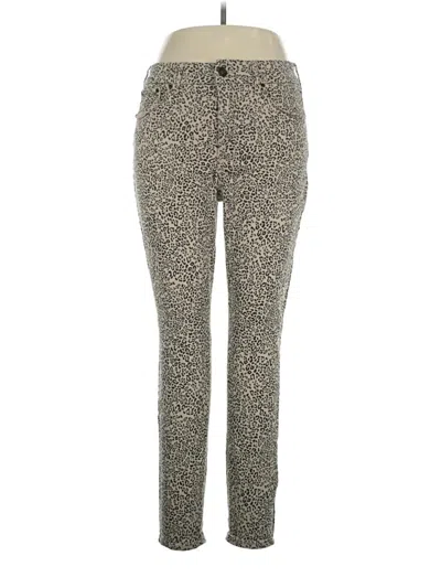 Pre-owned Seven7 Jeggings In Brown