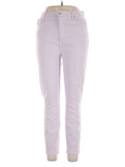 Pre-owned Seven7 Jeggings In Purple