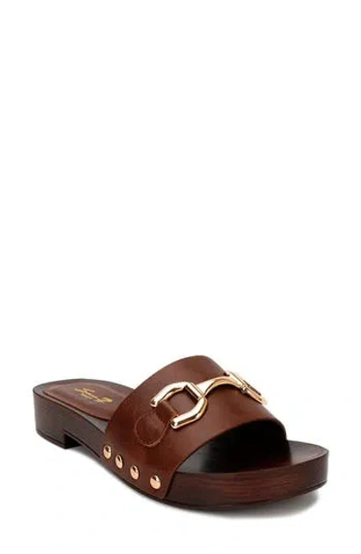Seven7 Karma Faux Leather Slide Sandal (women) In Multi