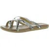 Seven7 Melbourne Slide Womens Strappy Slip On Thong Sandals In Multi