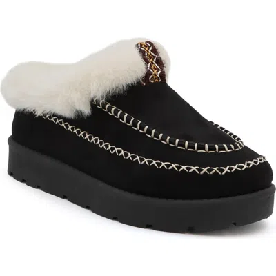 Seven7 Pembroke Faux Fur Lined Slipper In Multi