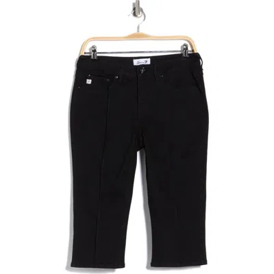Seven7 Pintuck Skimmer Jeans In Black