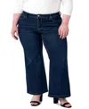 Seven7 Plus Size Bella Wide Leg Jeans
