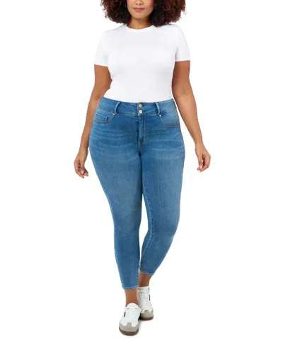 Seven7 Plus Size High Rise Curvy Legging Jeans