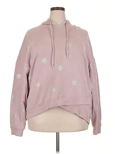 Pre-owned Seven7 Pullover Hoodie In Pink