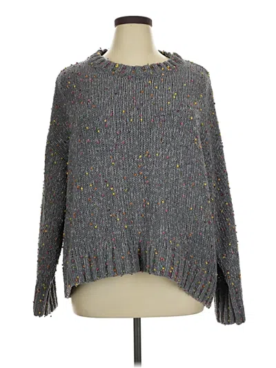 Pre-owned Seven7 Pullover Sweater In Gray