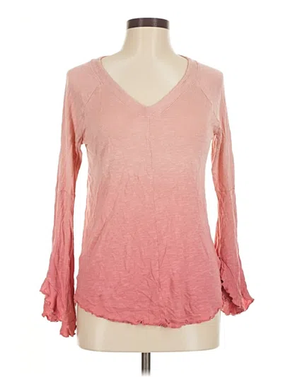 Pre-owned Seven7 Pullover Sweater In Pink