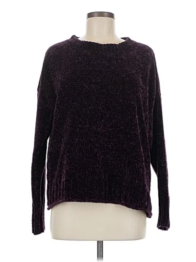 Pre-owned Seven7 Pullover Sweater In Purple