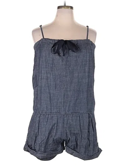 Pre-owned Seven7 Romper In Blue