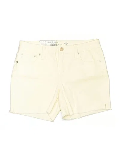 Pre-owned Seven7 Shorts In Ivory