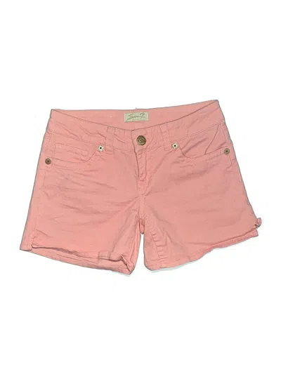 Pre-owned Seven7 Shorts In Pink