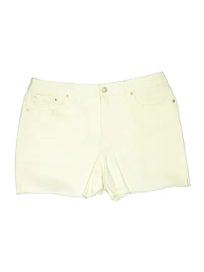 Pre-owned Seven7 Shorts In Yellow