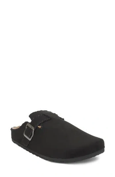 Seven7 Stitched Mule In Black