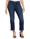 SEVEN7 WOMEN'S HIGH RISE CROPPED SKINNY JEANS