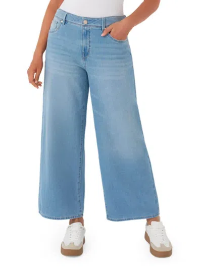 Seven7 Women's Loose-fit Featherweight Jeans In Blue