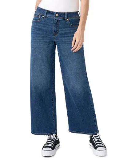 Seven7 Women's Loose-fit Sneaker Wide-leg Jeans