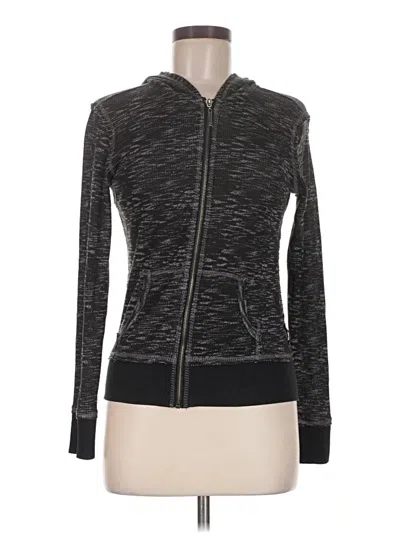 Pre-owned Seven7 Zip Up Hoodie In Black