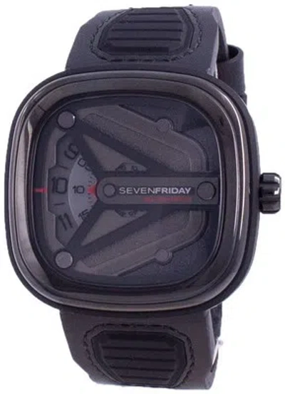 Pre-owned Sevenfriday M-series Spaceship Power Reserve Grey Dial Automatic M301 Mens Watch