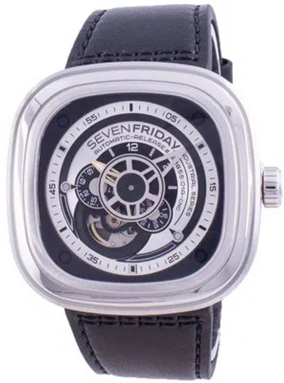 Pre-owned Sevenfriday P-series Nfc Enabled 21 Jewels Automatic P1b/01 Analog Mens Watch
