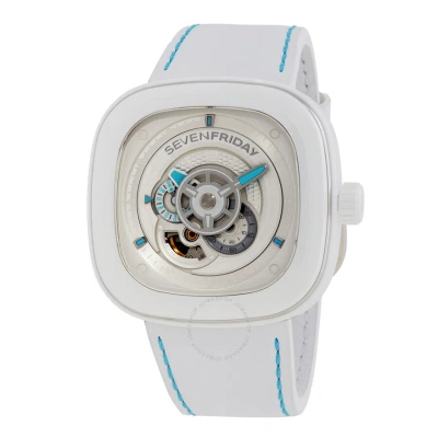 Sevenfriday Seven Friday P Series "curaao" Automatic Day-night White Dial Men's Watch P1c/05