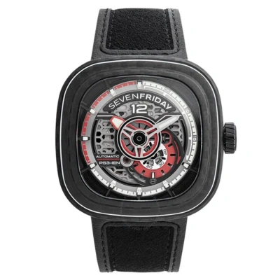 Sevenfriday Seven Friday Ps Series Automatic Black Dial Men's Watch Ps3/02