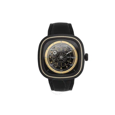 Sevenfriday T Series Automatic Black Dial Men's Watch T2/06