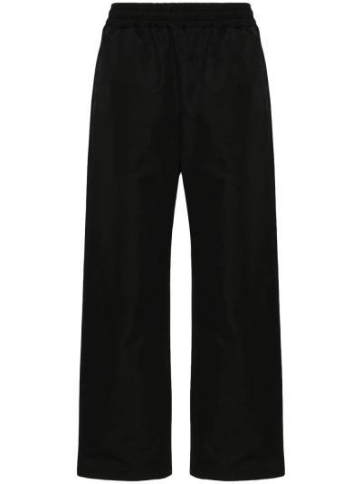 Seventh Stacks Straight-leg Trousers In Black