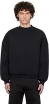Seventh Black V2 Crewneck Sweatshirt In Night