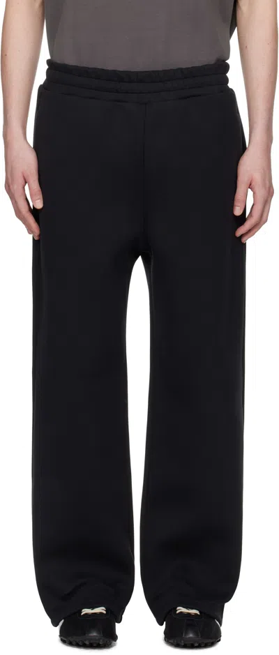 Seventh Black V2 Stacks Lounge Pants In Night