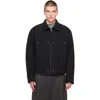 Seventh Black Worker Jacket In Black