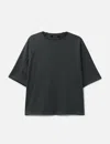 Seventh Box Cut Tee In Black