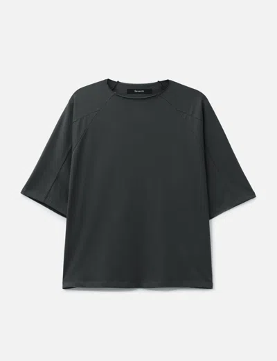 Seventh Box Cut Tee In Black