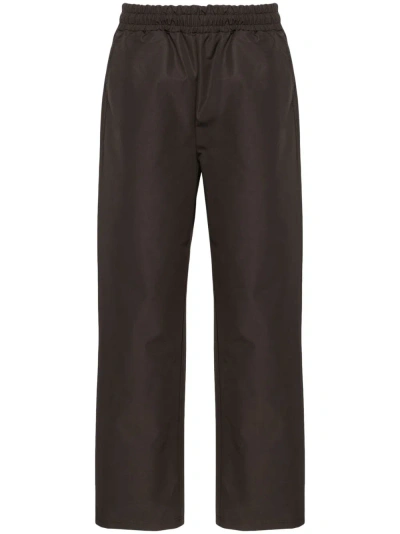 Seventh Stacks Straight-leg Trousers In Brown