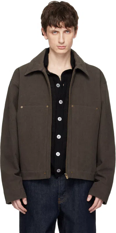 Seventh Brown Worker Jacket