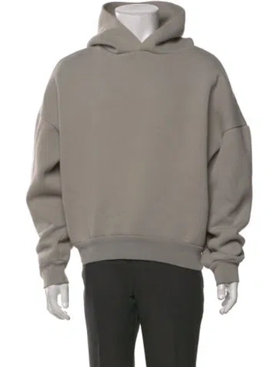 Pre-owned Seventh Crew Neck Long Sleeve Hoodie In Grey