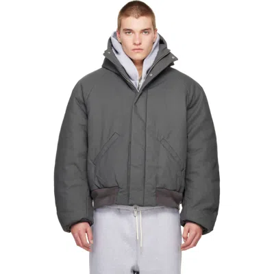 Seventh Gray Orb Puffer Coat