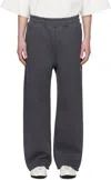Seventh Gray V2 Stacks Lounge Pants In Stone Coal