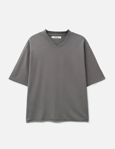 Seventh Kimono V Tee In Gray