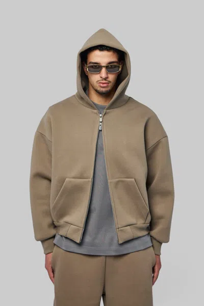 Seventh Knitted Mens Sweatshirt In Gray