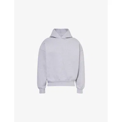 Seventh Mens Cloud V2 Dropped-shoulder Cotton-blend Hoody In Purple