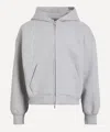 Seventh Mens V2 Zipped Hoodie In Gray