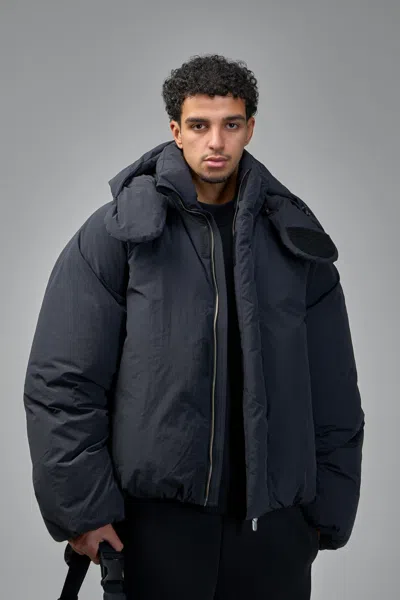 Seventh Space Coat In Blue