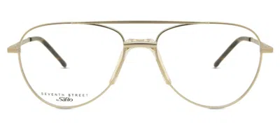 Seventh Street 7a029 Cgs Men's Glasses Gold Size 56 - Free Lenses - Blue Light Block Available
