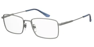 Seventh Street 7a105 Men's Glasses, Silver, Size 55