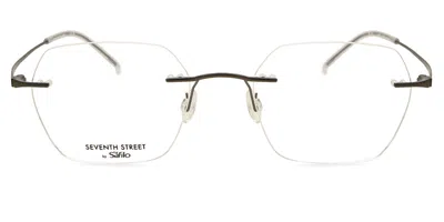 Seventh Street 7a115 Men's Glasses, Silver, Size 52 In Gray